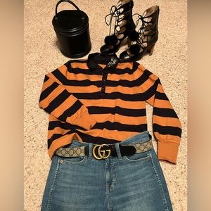 NWT J.Crew Rugby Sequin Polo Shirt